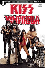Variant Cover for KISS / Vampirella #1
