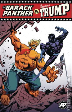 Variant Cover for The Barack Panther Vs. The Tremendous Trump #1