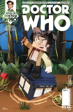 Variant Cover for Doctor Who: The Eleventh Doctor - Year Three #5