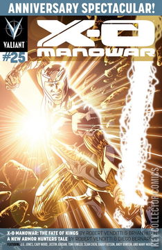 Variant Cover for X-O Manowar #25