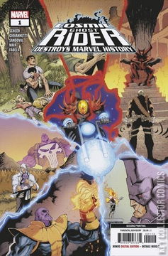 Variant Cover for Cosmic Ghost Rider Destroys Marvel History #1