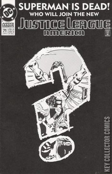 Variant Cover for Justice League America #71