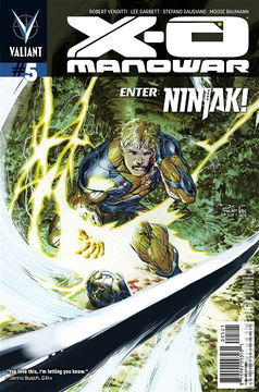 Variant Cover for X-O Manowar #5