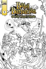Variant Cover for Baby Barbarian #1
