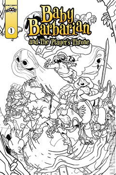Variant Cover for Baby Barbarian #1