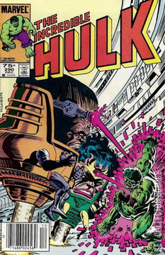 Variant Cover for Incredible Hulk #290