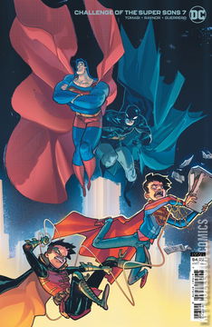 Variant Cover for Challenge of the Super Sons #7