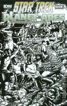 Variant Cover for Star Trek / Planet of the Apes: The Primate Directive #1