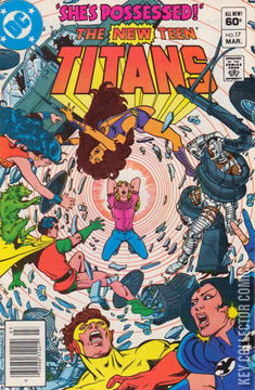 Variant Cover for New Teen Titans #17