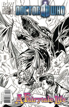 Variant Cover for Doctor Who: A Fairytale Life #4