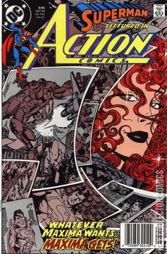 Variant Cover for Action Comics #645