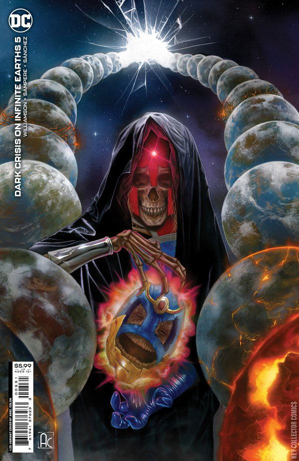 Variant Cover for Dark Crisis On Infinite Earths #5