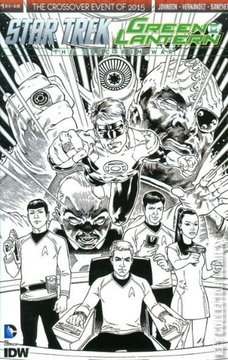 Variant Cover for Star Trek / Green Lantern: The Spectrum War #1