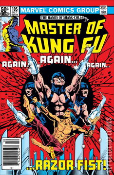 Variant Cover for Master of Kung Fu #105
