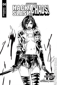 Variant Cover for Hack / Slash vs. Chaos #5