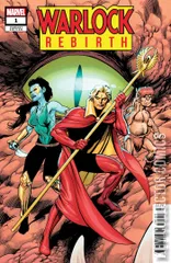 Variant Cover for Warlock: Rebirth #1