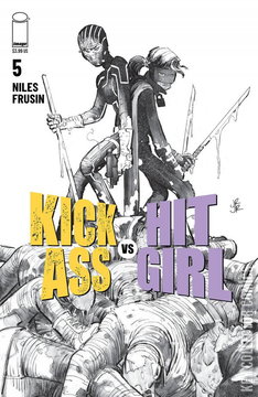 Variant Cover for Kick-Ass vs. Hit-Girl #5