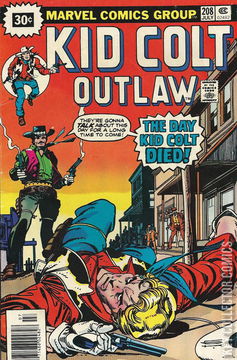 Variant Cover for Kid Colt Outlaw #208