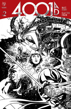 Variant Cover for 4001 A.D. #2