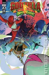 Cover for Godzilla vs. The Mighty Morphin Power Rangers #2