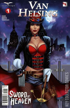 Variant Cover for Van Helsing: Sword of Heaven #1