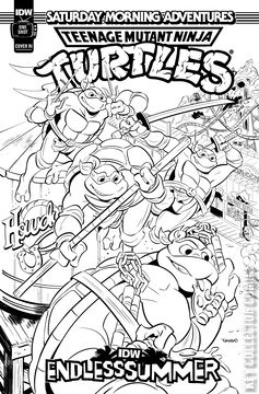 Variant Cover for Saturday Morning Adventures: Teenage Mutant Ninja Turtles - Endless Summer