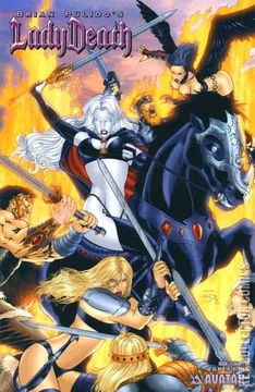 Variant Cover for Lady Death: Lost Souls #1