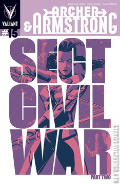 Variant Cover for Archer & Armstrong #15