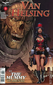 Variant Cover for Van Helsing vs. The Mummy of Amun-Ra #3