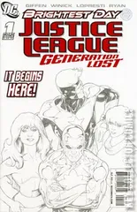 Variant Cover for Justice League: Generation Lost #1