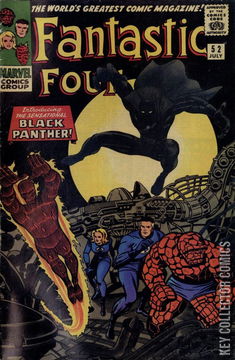 Variant Cover for Fantastic Four #52