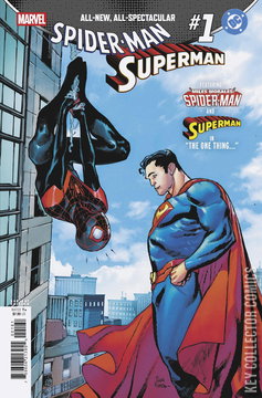 Variant Cover for Marvel / DC: Spider-Man / Superman #1