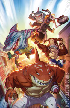 Variant Cover for Street Sharks #2