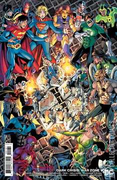 Variant Cover for Dark Crisis: War Zone #1