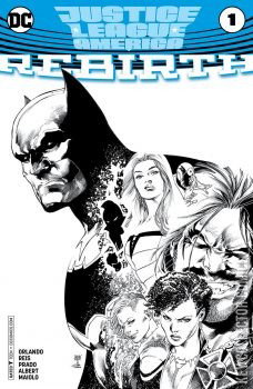 Variant Cover for Justice League of America: Rebirth #1