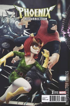Variant Cover for Phoenix Resurrection: The Return of Jean Grey #3