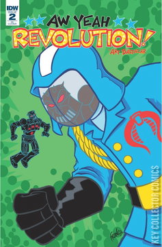 Variant Cover for Revolution: Aw Yeah #2