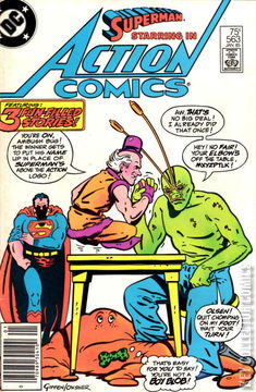 Variant Cover for Action Comics #563