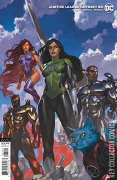 Variant Cover for Justice League: Odyssey #25