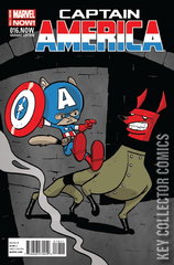 Variant Cover for Captain America #16.NOW