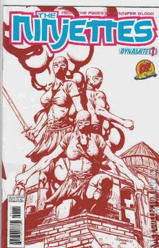 Variant Cover for The Ninjettes #1