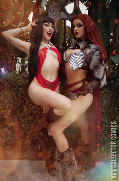 Variant Cover for Vampirella vs. Red Sonja #1