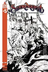 Variant Cover for Swordquest #5