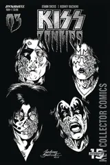Variant Cover for KISS / Zombies #3