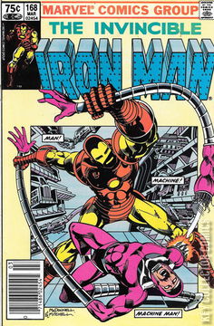 Variant Cover for Iron Man #168