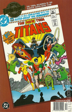 Variant Cover for Millennium Edition: The New Teen Titans #1