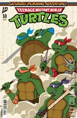 Variant Cover for Teenage Mutant Ninja Turtles: Saturday Morning Adventures #30