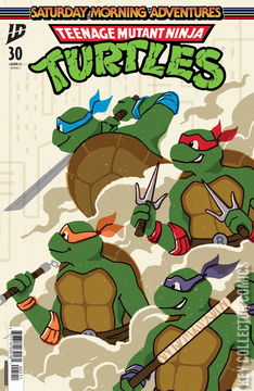 Variant Cover for Teenage Mutant Ninja Turtles: Saturday Morning Adventures #30