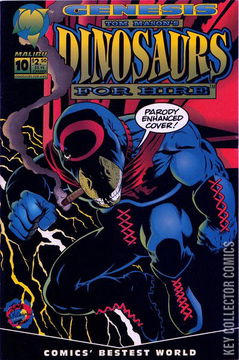 Variant Cover for Dinosaurs For Hire #10