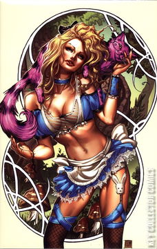 Variant Cover for Grimm Fairy Tales Presents Alice in Wonderland #4